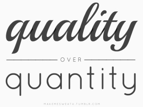 Quality over Quantity: create contenuti di qualità e valore - #Blogtips
